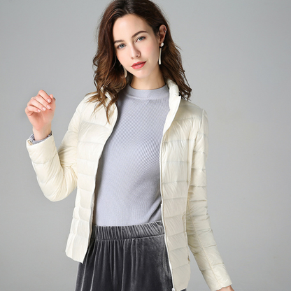 Amaris | Lightweight Jacket Filled with White Duck Feathers