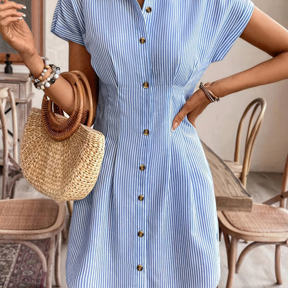 Faustine | Relaxed Striped Dress