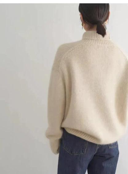 Larine | Cozy Turtleneck Knitwear
