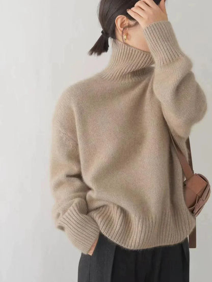 Larine | Cozy Turtleneck Knitwear