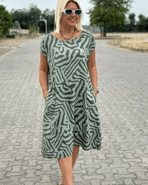 Nylah | Round Neck Summer Dress
