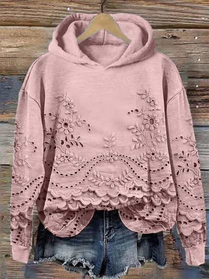 Monique | Casual hoodie with stylish print
