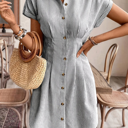 Faustine | Relaxed Striped Dress