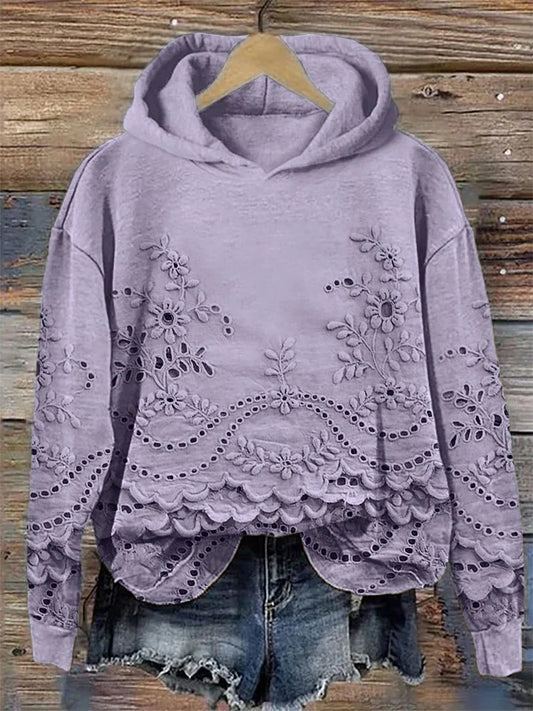 Monique | Casual hoodie with stylish print