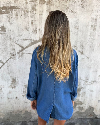 Flurina | Relaxed Denim Blazer