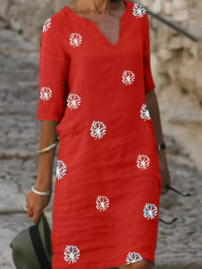 Azelie | Retro Floral Gown