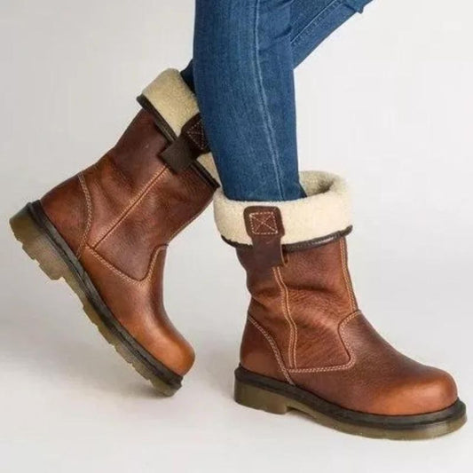 Eireen | Insulated Leather Winter Boots