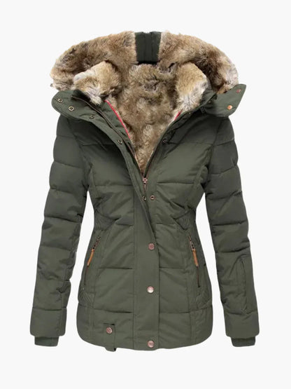 Anna | Cozy Fur-Lined Winter Coat