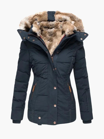 Anna | Cozy Fur-Lined Winter Coat