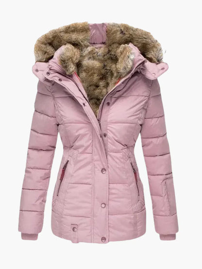 Anna | Cozy Fur-Lined Winter Coat