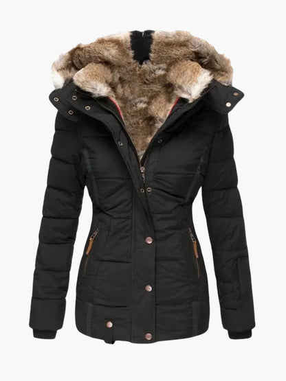 Anna | Cozy Fur-Lined Winter Coat