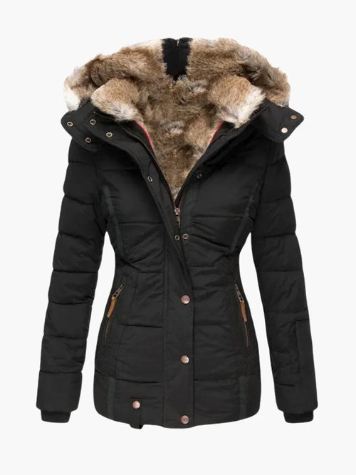 Anna | Cozy Fur-Lined Winter Coat
