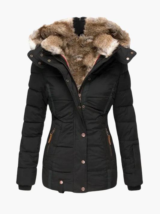 Anna | Cozy Fur-Lined Winter Coat