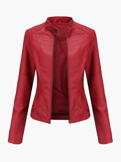 Silvana | Luxe Leather Jacket