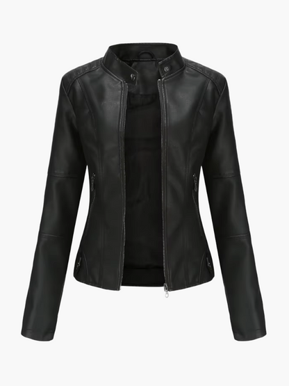 Silvana | Luxe Leather Jacket