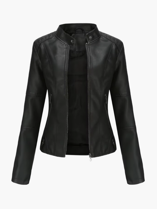 Silvana | Luxe Leather Jacket