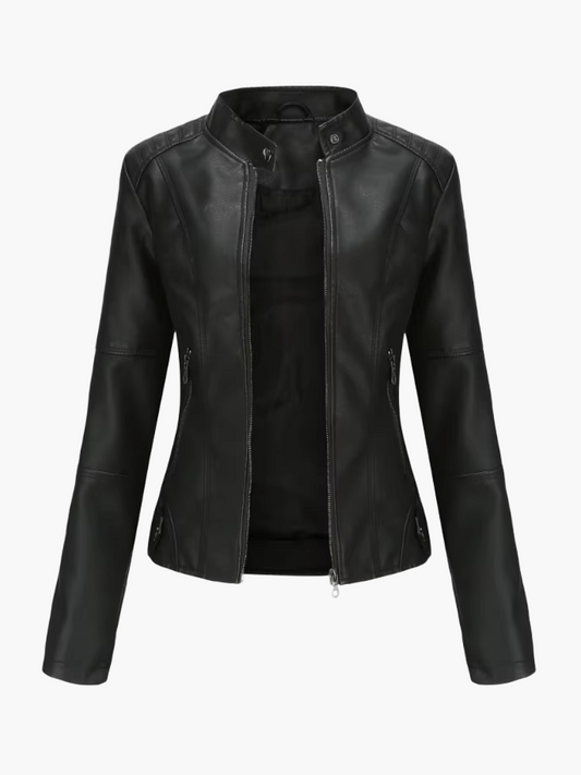 Silvana | Luxe Leather Jacket