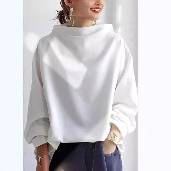 Wanda | Cozy High-Neck Knit Top