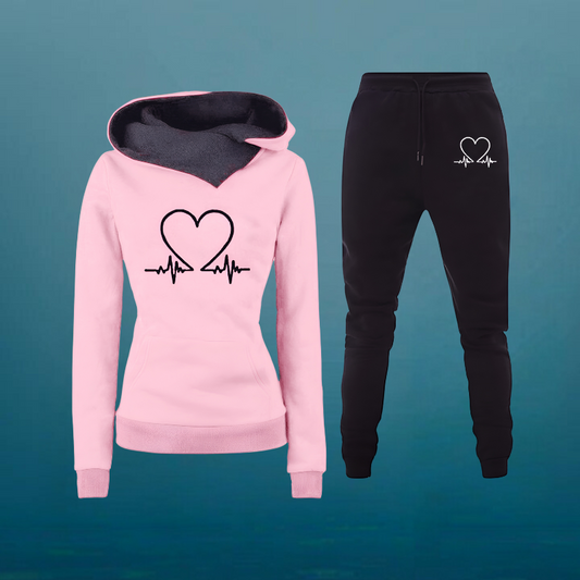 Heartbeat | Comfy two-piece sweatsuit for everyday wear