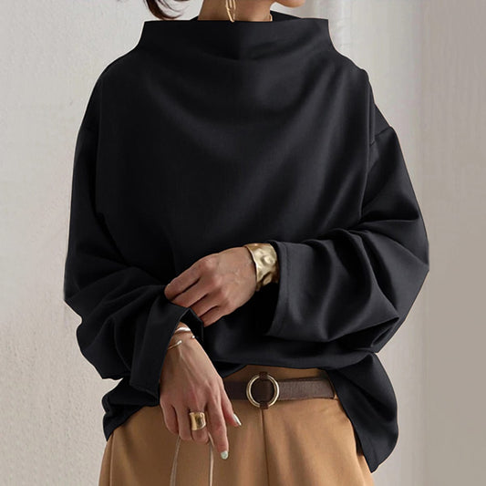 Wanda | Cozy High-Neck Knit Top
