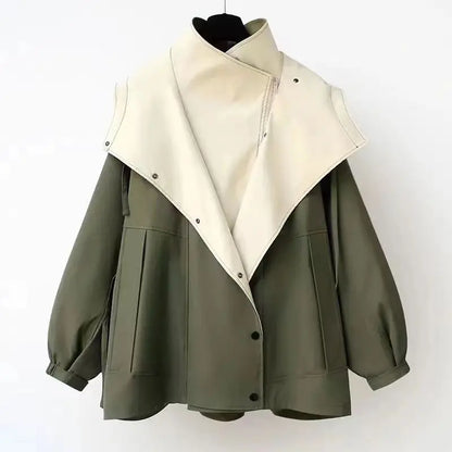 Clemence | Stylish Hooded Windbreaker Jacket