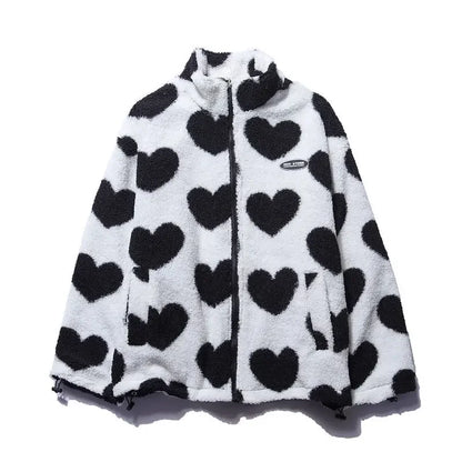 Alveena | Double-Sided Heart Jacket