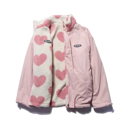 Alveena | Double-Sided Heart Jacket