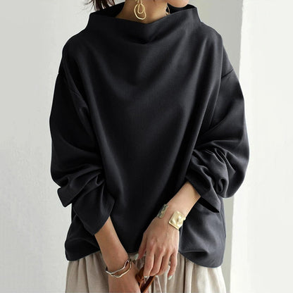 Wanda | Cozy High-Neck Knit Top