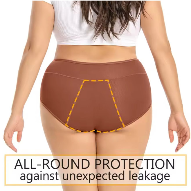 (Set of 5) Leakproof Underwear