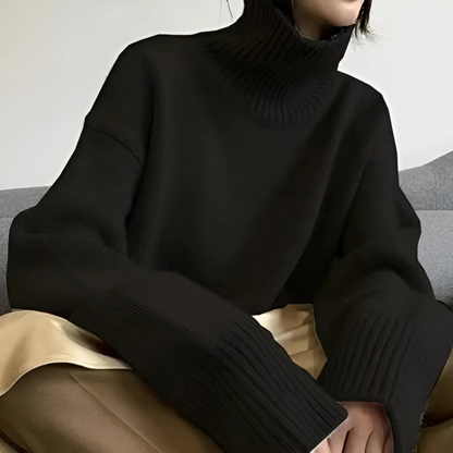 Larine | Cozy Turtleneck Knitwear