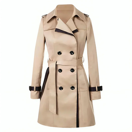 Felicite | Elegant Long Trench Coat