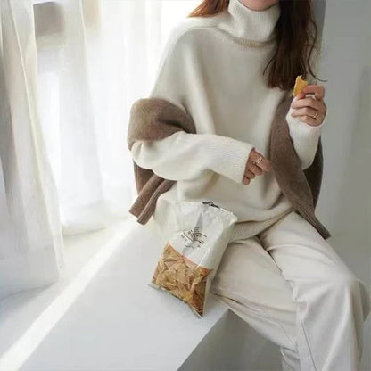 Larine | Cozy Turtleneck Knitwear