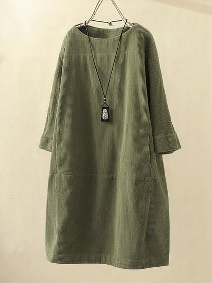 Louison | Corduroy Tunic Top