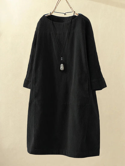 Louison | Corduroy Tunic Top