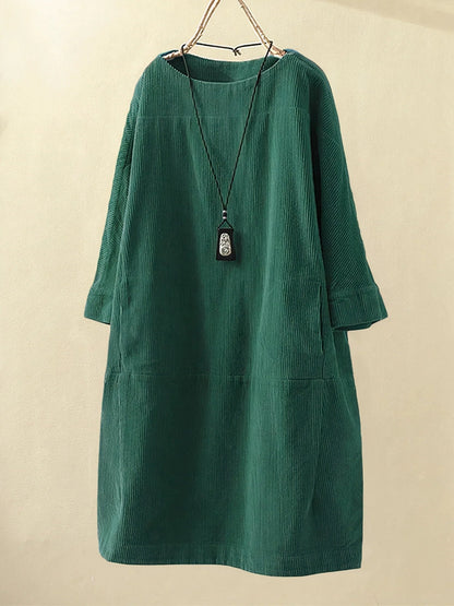Louison | Corduroy Tunic Top