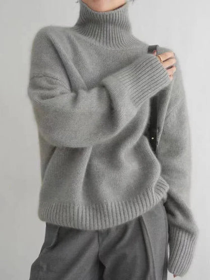 Larine | Cozy Turtleneck Knitwear