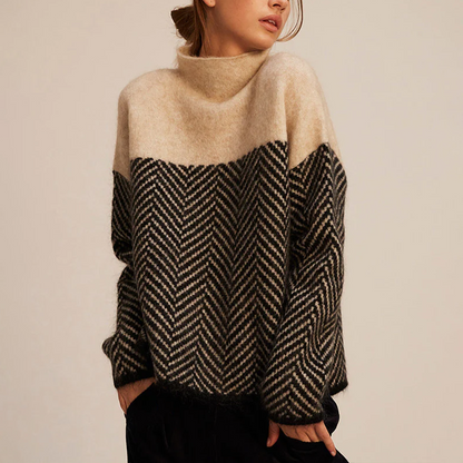 Imani | Cozy Turtleneck Knit Sweater