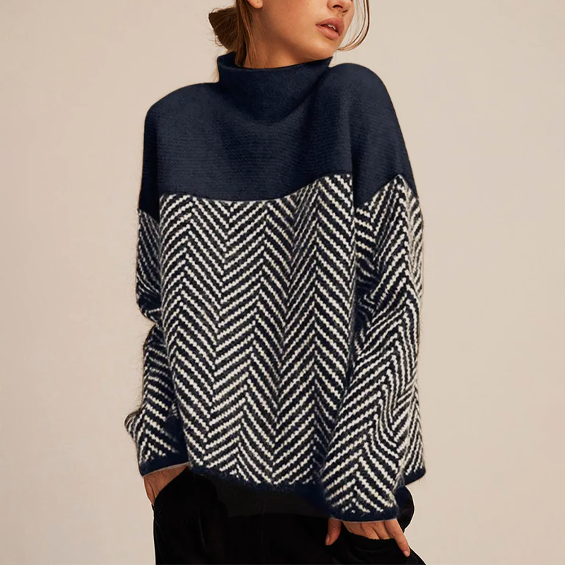 Imani | Cozy Turtleneck Knit Sweater