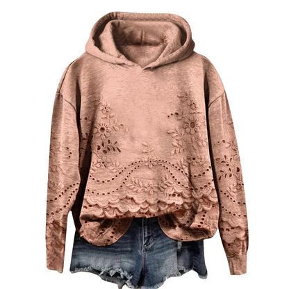 Monique | Casual hoodie with stylish print