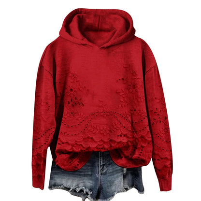 Monique | Casual hoodie with stylish print