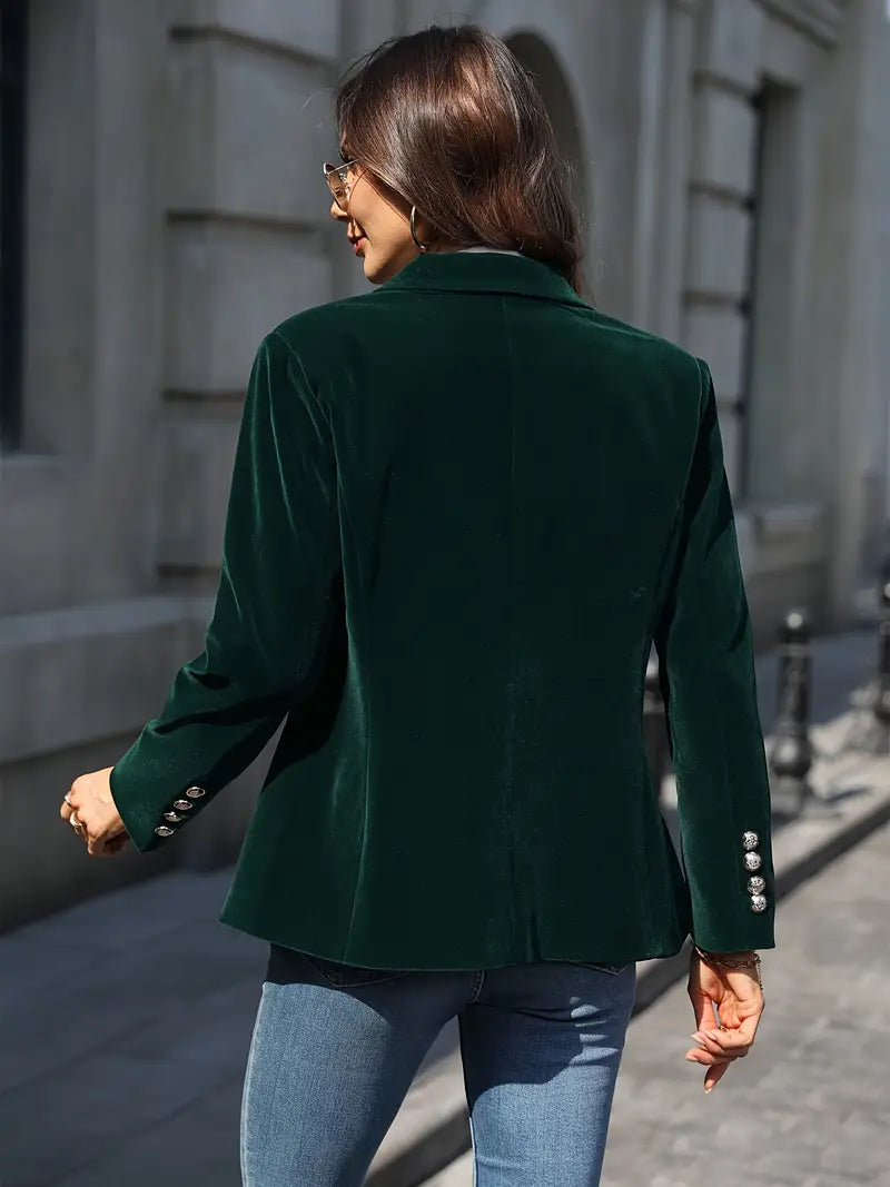 Isla | Sophisticated Velvet Blazer