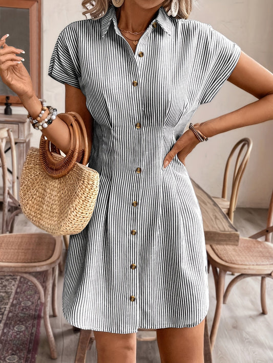 Faustine | Relaxed Striped Dress