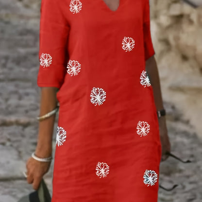Azelie | Retro Floral Gown