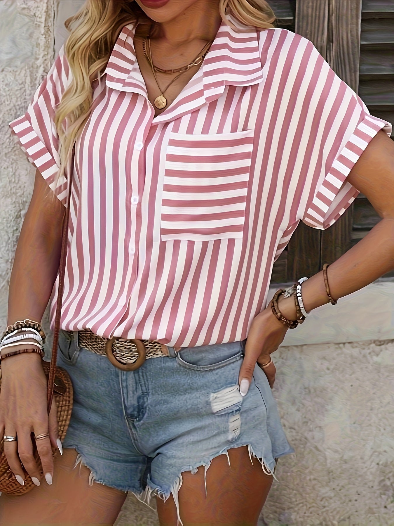 Lilou | Chic Striped Top