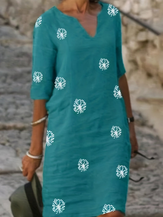 Azelie | Retro Floral Gown