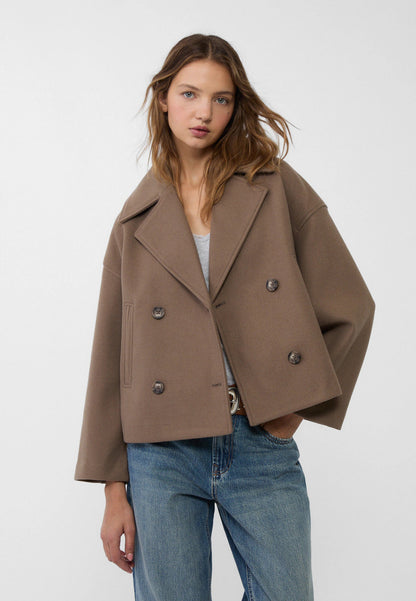 Ashley | Double-Breasted Short Jacket
