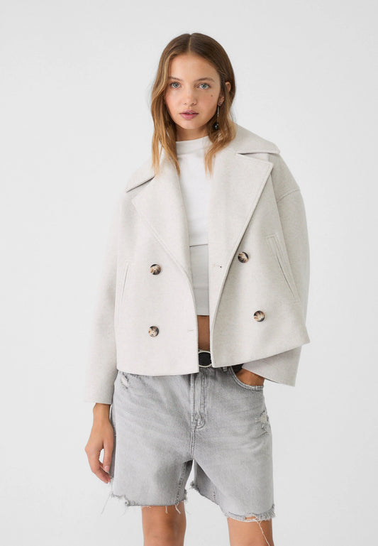Ashley | Double-Breasted Short Jacket