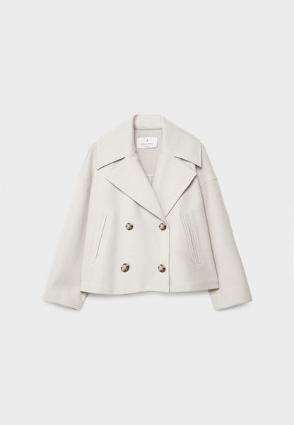 Ashley | Double-Breasted Short Jacket