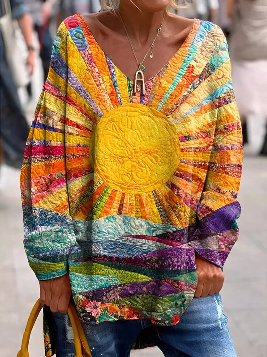 Kiana | Vibrant and Playful Blouse