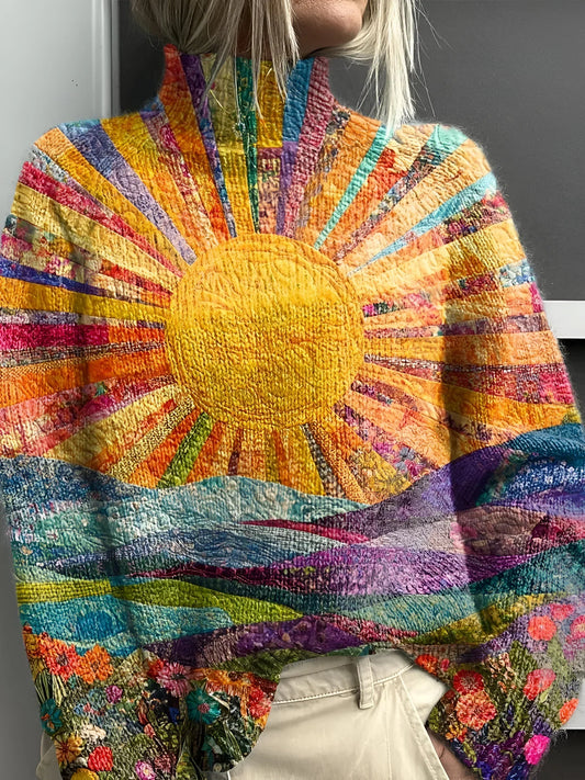 Simone | Vibrant Turtleneck Sweater